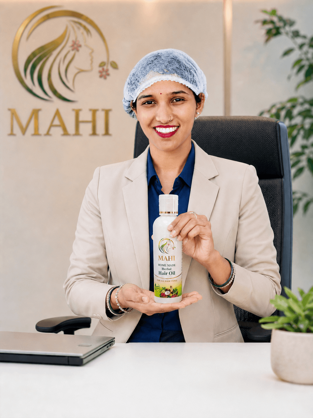 Sakshi Waghmode — Founder of Mahi Homemade Herbal